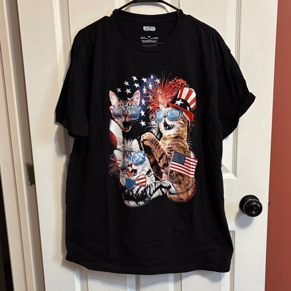 Patriotic Cats T-Shirt